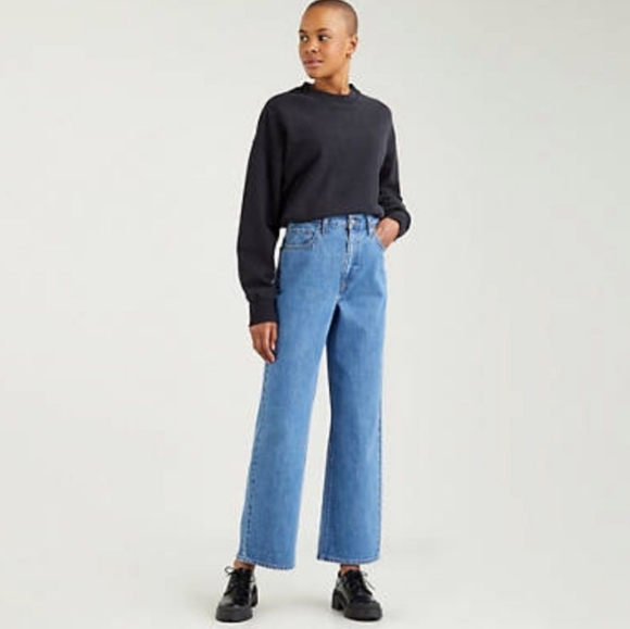 Levi's Denim - Levi's high waisted straight jeans